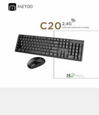 Metoo C20 клавиатура ва мишка комплект