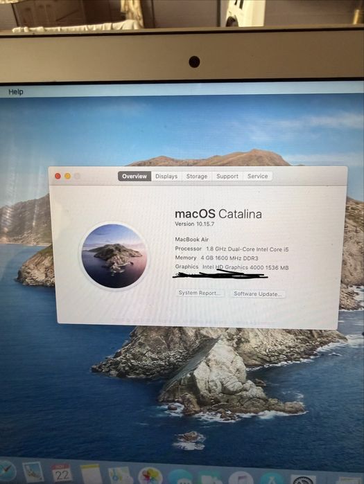 MacBook Air лаптоп