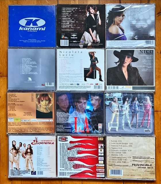 CD pop: M. Anghel, O-Zone, A. Stan, Sexxy, DJ Project, K-Pital, Akcent