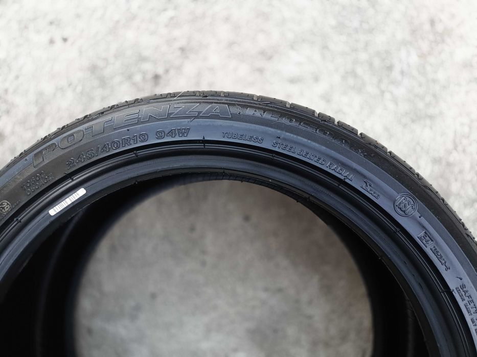 Doua anvelope noi de vara 245 40 19 bridgestone potenza