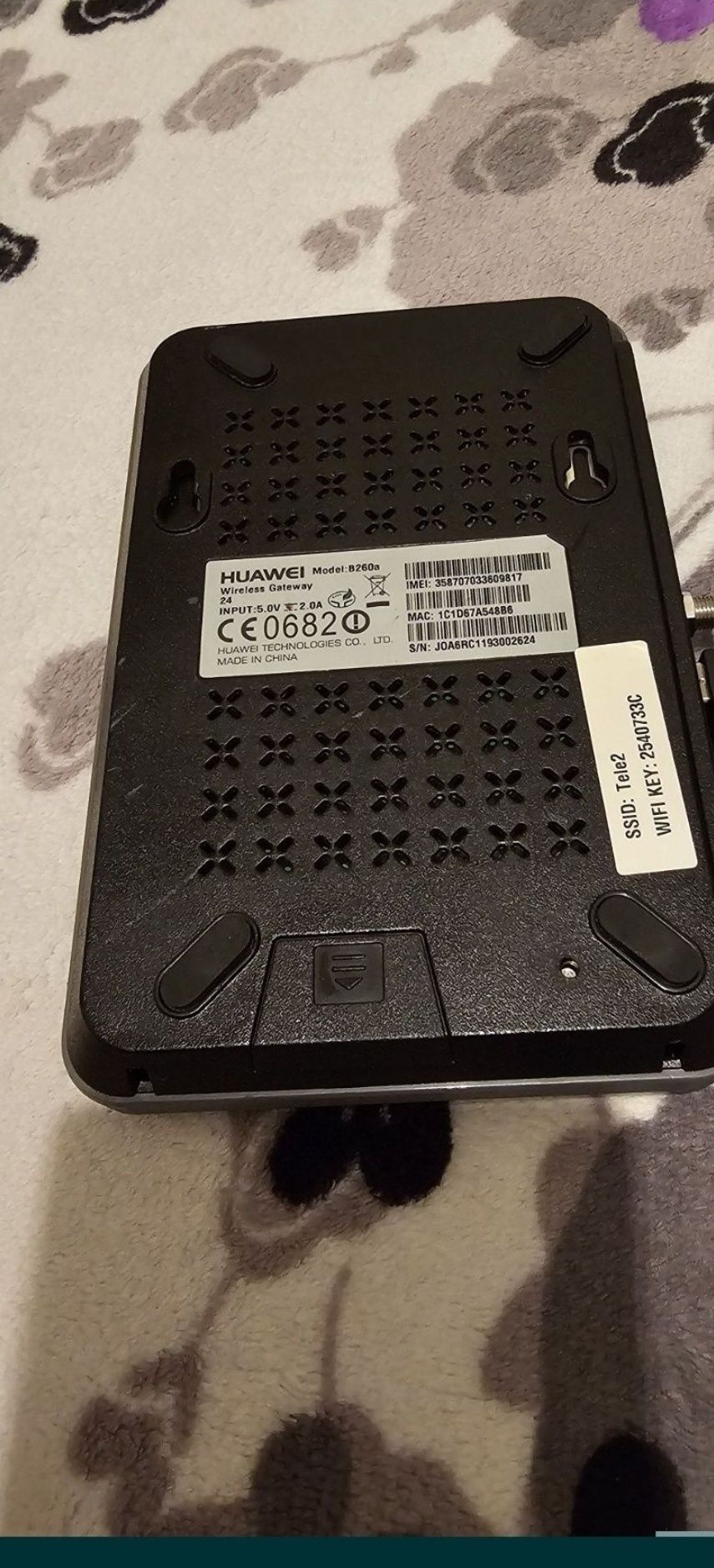 Router Huawei B260a cu cartela wireless