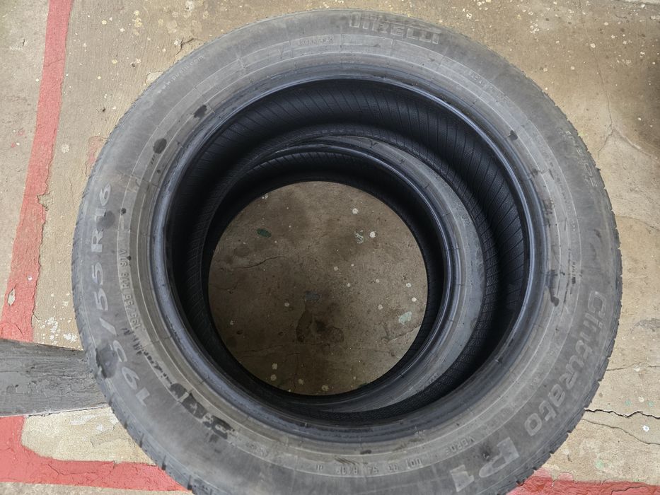 195 55 r16  2seturi vara PIRELLI si MOMO