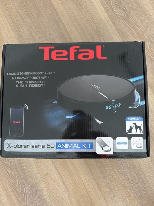 Робот пылесос Tefal x-plorer 60