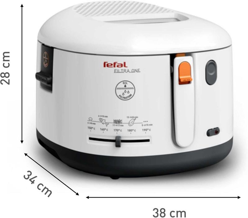 Нов Фритюрник Tefal Filtra One Classic FF163111 с Незалепващо Покритие