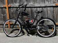 Bicicleta Pegas Harley cu motor in 2Timpi 100cc !