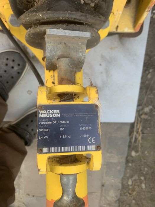 Placa compactoare diesel  ,,Wacker Neuson DPU  5545 he