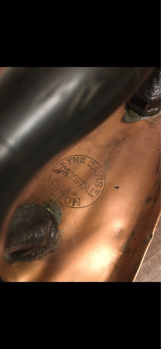 Fier de calcat vechi cu gaz .Piesa de colectie!