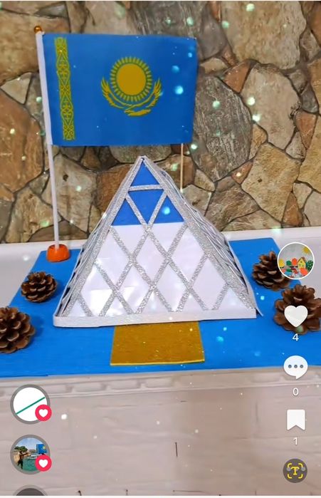 Поделки ко Дню Независимости  и Зимние поделки