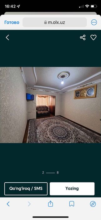 2 xonali kv ga 2 ta bola qoyamz