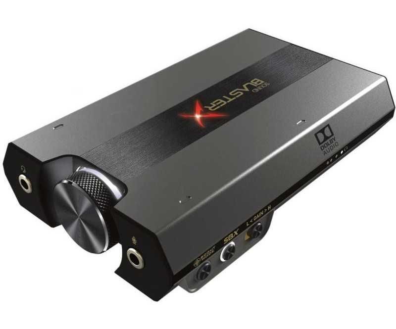 Външна звукова карта Creative Sound BlasterX G6/32Bit DAC/7.1