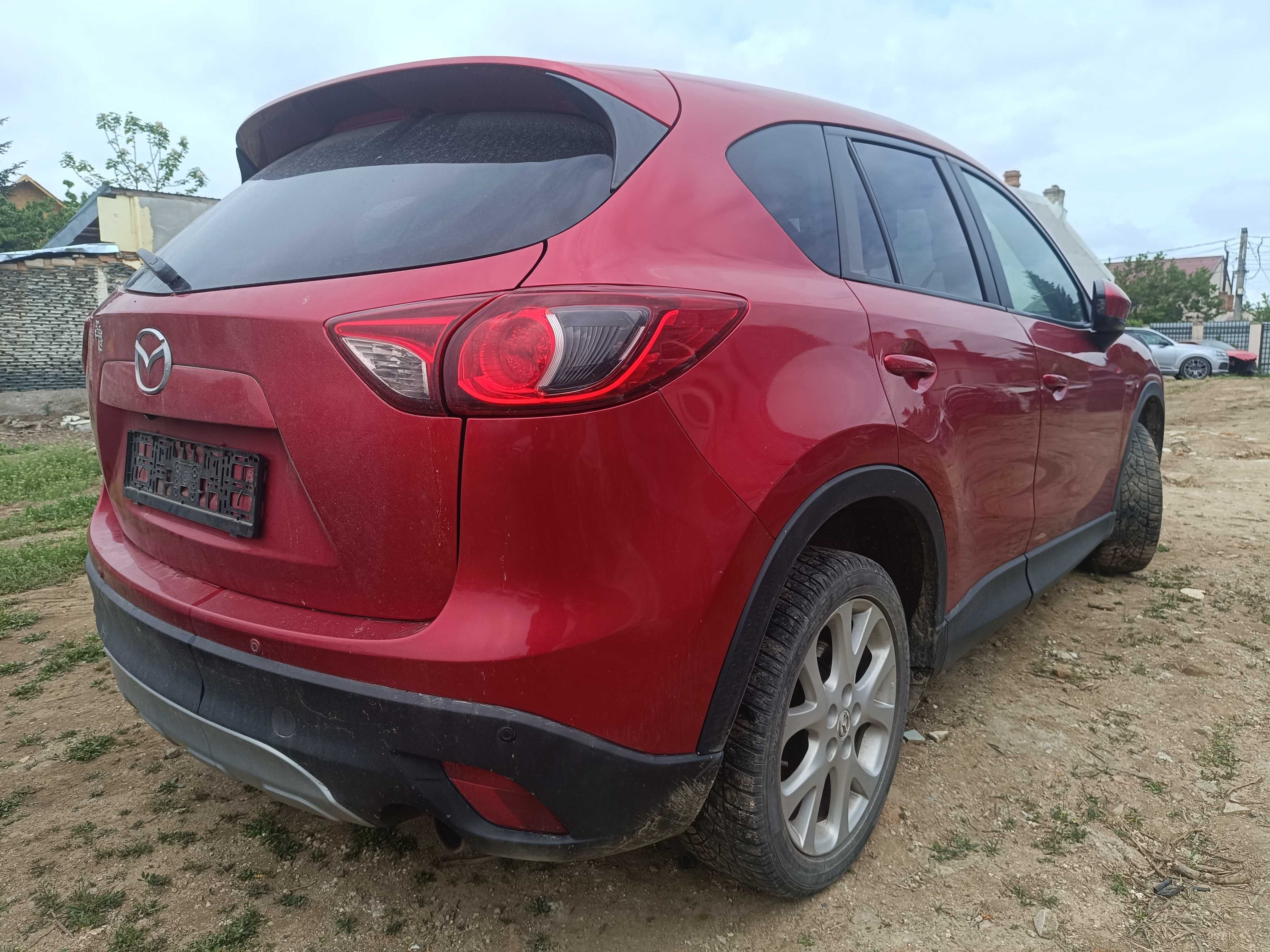 Hayon portbagaj Mazda CX-5 hayon complet cu luneta visiniu / rosu