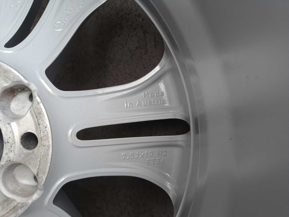 ОРИГИНАЛНИ джанти 17 ' 5x112 МЕРЦЕДЕС / MERCEDES BENZ ET36 7,5J 66,6