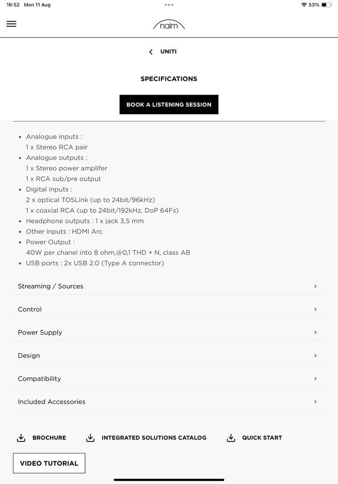 Naim Uniti Atom HDMI хай енд система