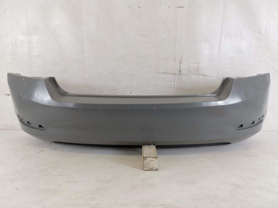 Задна броня Шкода Фабия 3 [фейслифт] Хечбек Оригинална В Добро Състоян