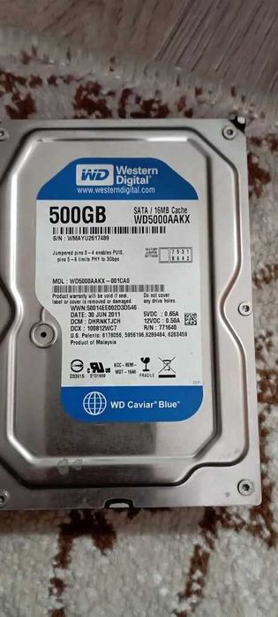 Жесткий диск 500gb