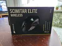 Мишка Gaming Corsair Scimitar Elite, Wireless/Bluetooth, Батерия, 2600