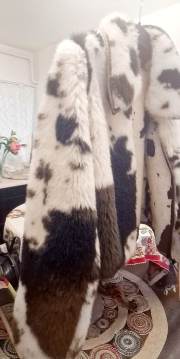 Haina din blana artificiala