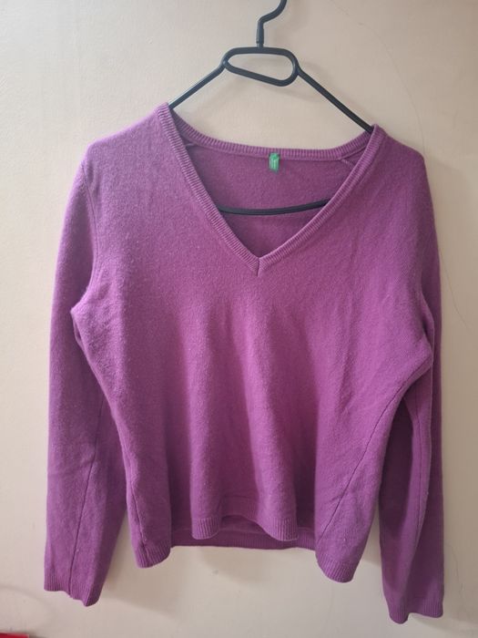 Вълнен пуловер United Colors of Benetton