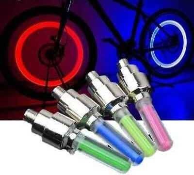Nou Set 4 Leduri culori cu senzori pentru valva roti biciclete copii