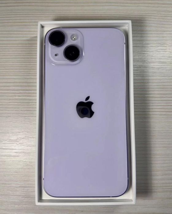 14 айфон 85% сиреневый