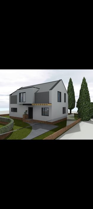 Teren 1000mp cu autorizație pt 2 case individuale