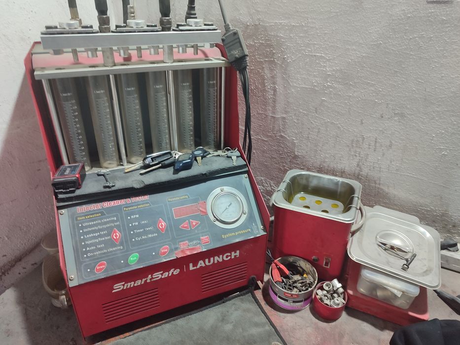 Чистка  форсунок