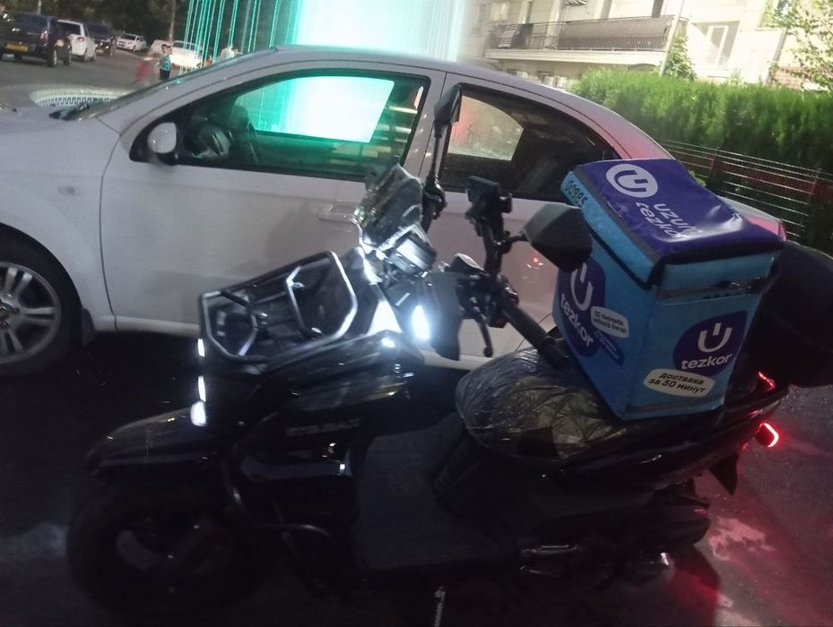 Tank skuteri kafolati bilan