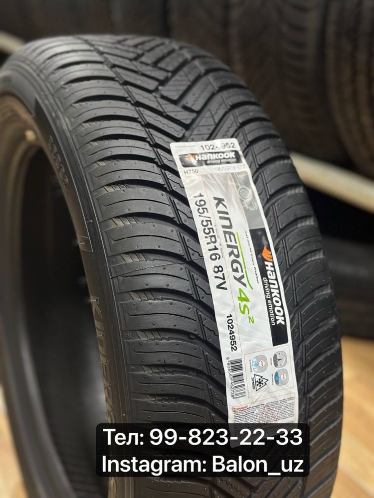 195/55R16 Hankook Kinenrgy 4S2 (4-season) BYD seagull