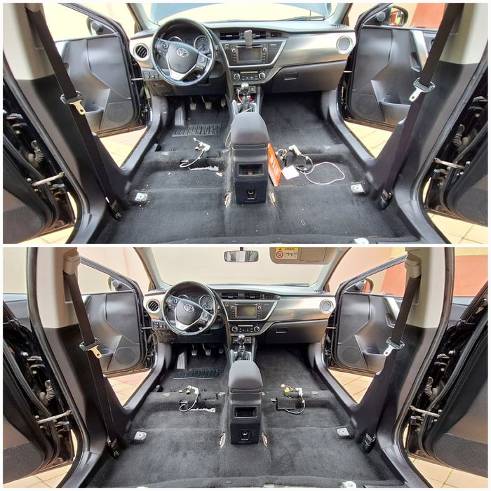 Detaling auto interior