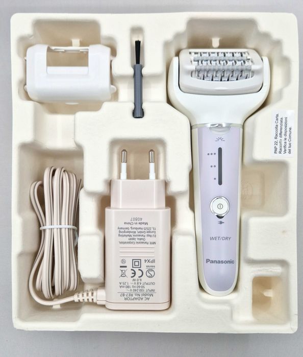 Epilator PANASONIC ES-EY30-V503 Wet&Dry, 60 pensete, 3 viteze