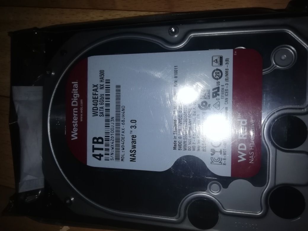 WD RED 4TB 40EFAX Жёсткий диск HDD