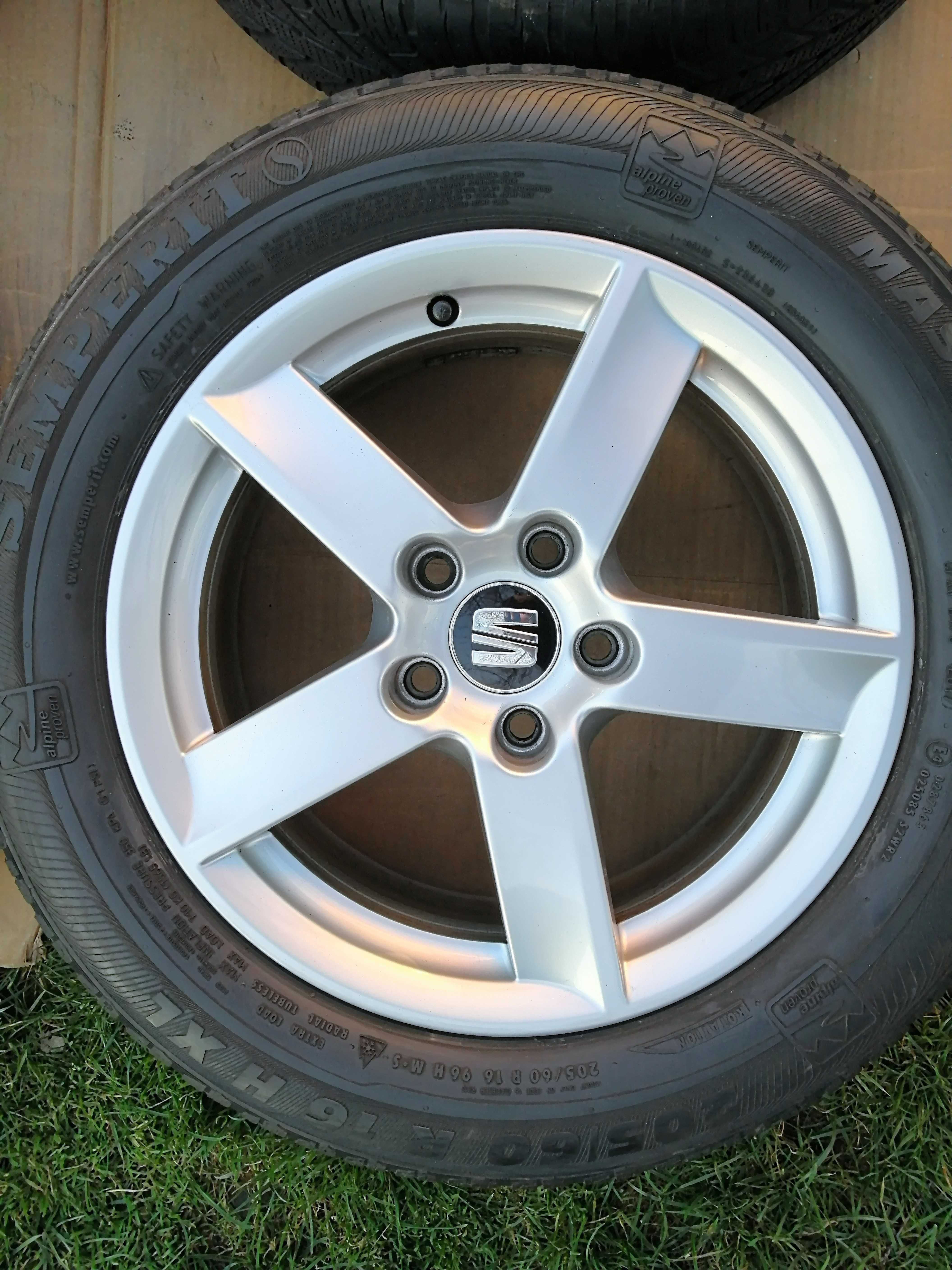 SEAT R16-5x112 Leon Alhambra Altea Toledo Golf 7 8 Passat Octavia roti