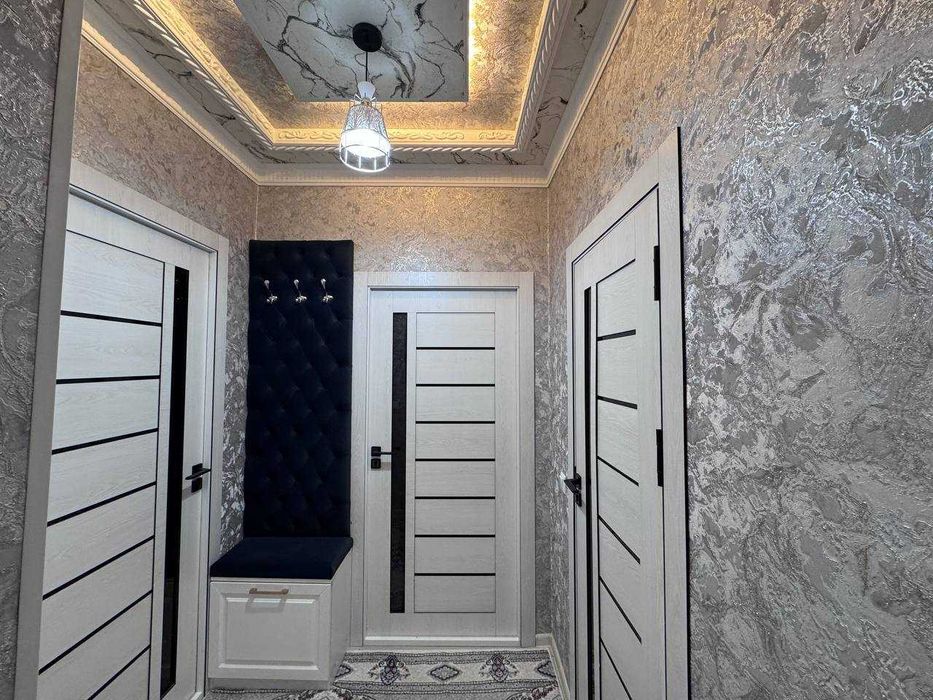 2 хоналик килинган квартира  2 этаж , вокзал, детский больница