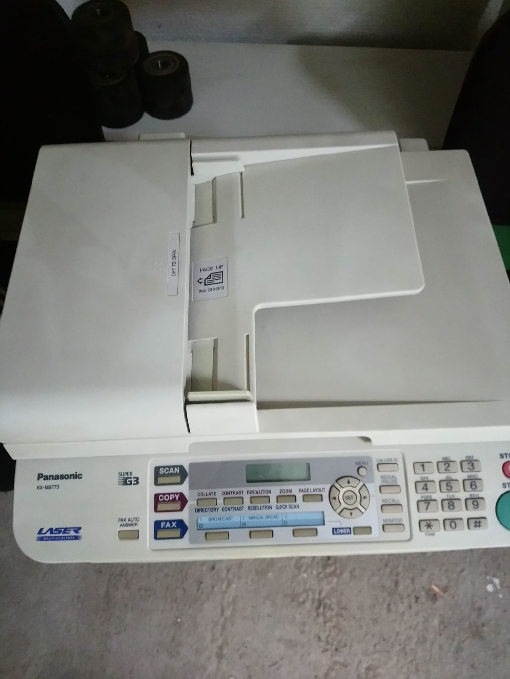 "PANASONIC" KX - MB 773 - Лазарен принтер, скенер! НОВ!