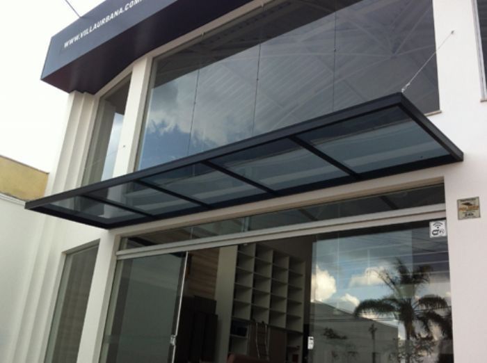 Раздвежные навесы козерки