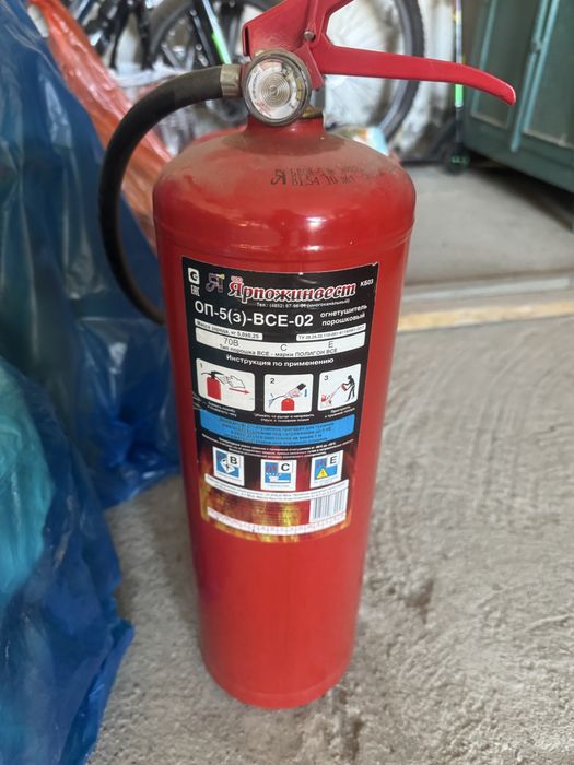 огнетушитель  поршковый ОП-5 (3) -ВСЕ -02