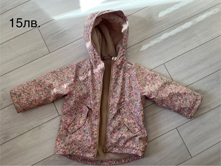 Якета за момиченце 86, 92, 98, 104 размер H&M и Zara
