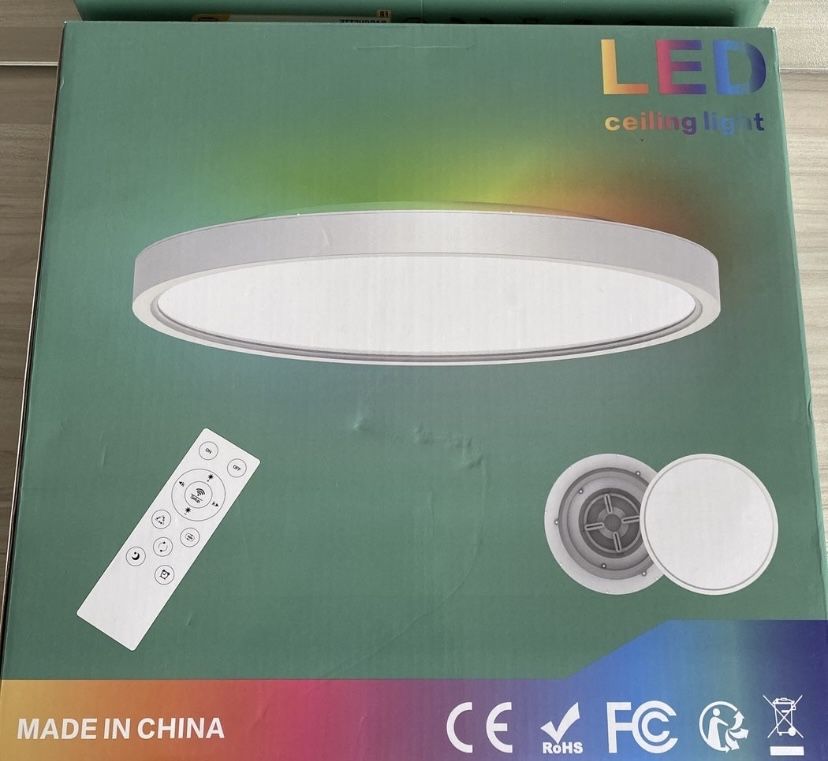 LED лампа 36W с дистанционно управление