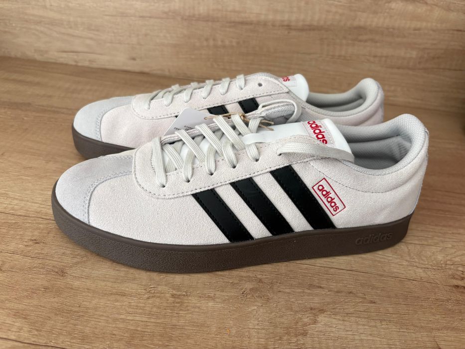Adidasi Adidas VL Court piele intoarsa 42 43 44