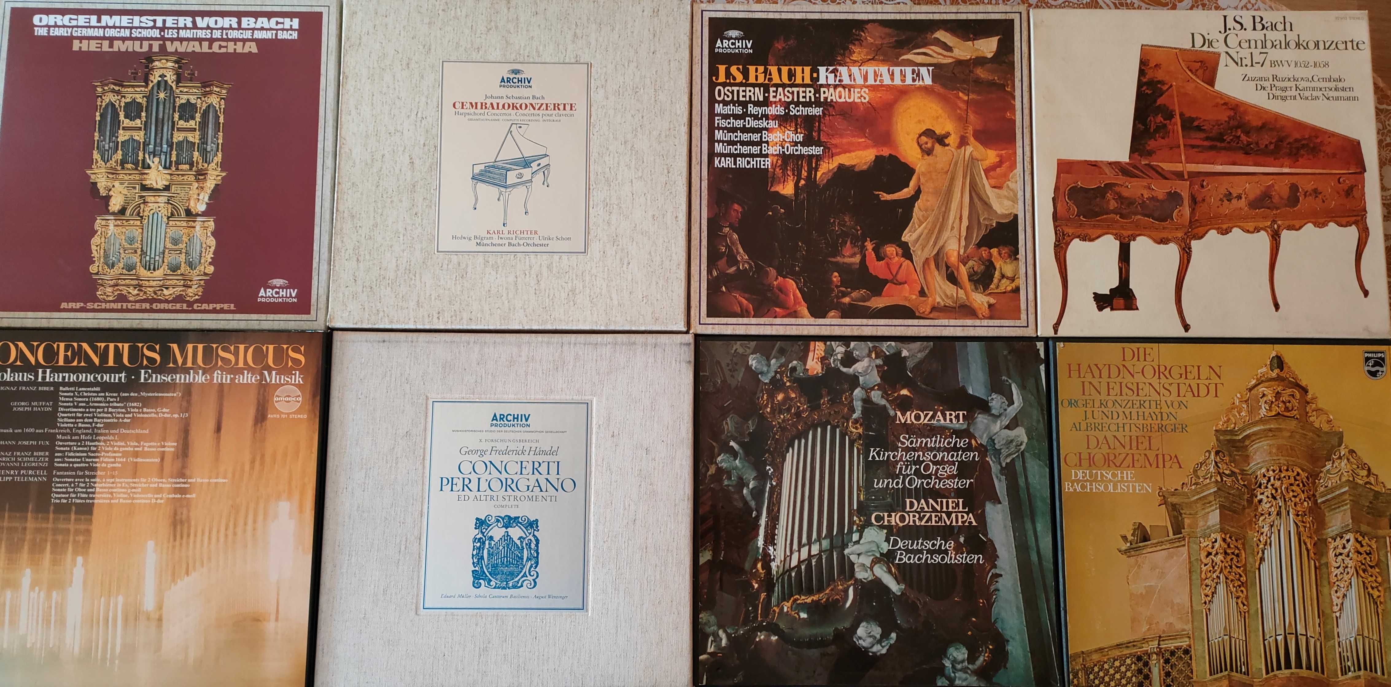 Vinil/Vinyl - Clasica- Buxtehude, Bach, Chorzempa, Karl Richter