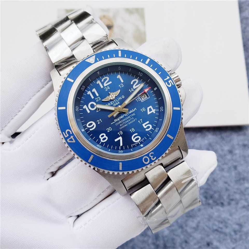 Ceas bărbătesc automat Breitling Superocean Blue