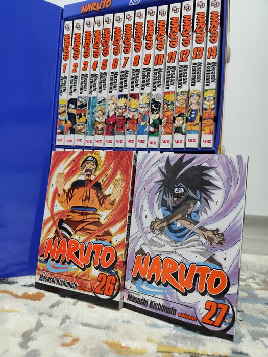 Naruto Manga Box Set 1 - Vol. 1-27