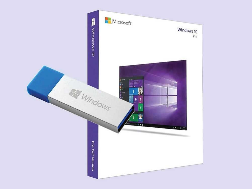 Stick bootabil - Windows 10 Home sau Pro (21H2) cu licenta retail