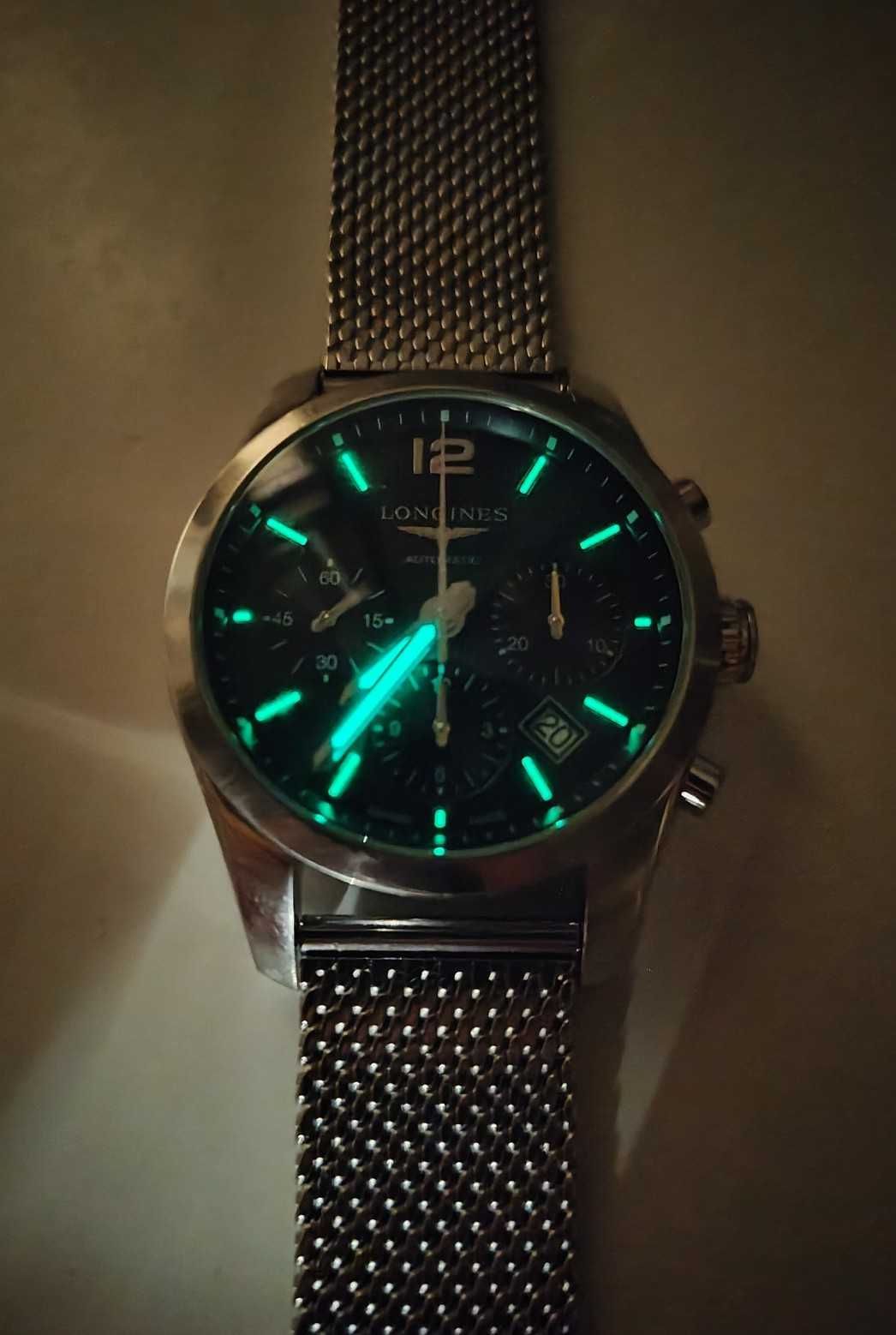 Longines Conquest Classic automatic chronograph L688/ Omega 3330,