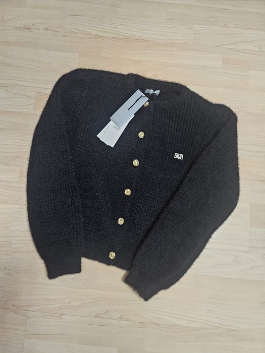 Pulover dama D&G verde ,alb si negru