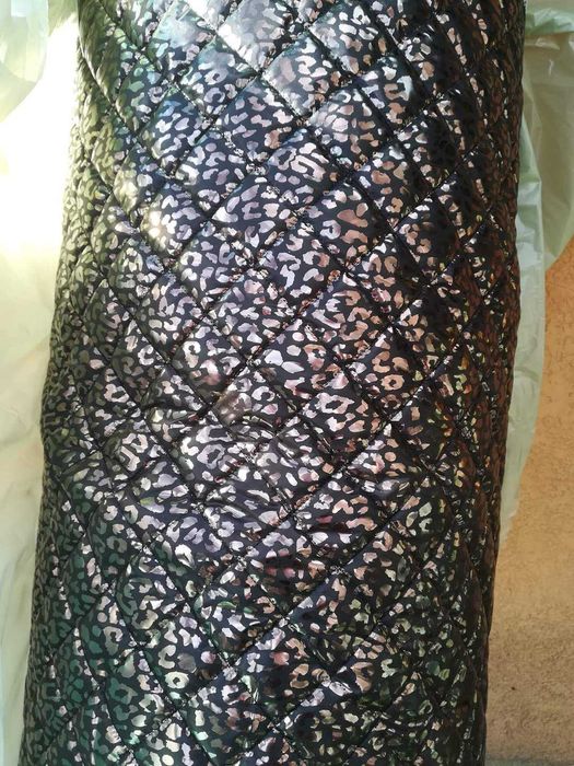 Капитониран шушляков плат и кадифе рипс