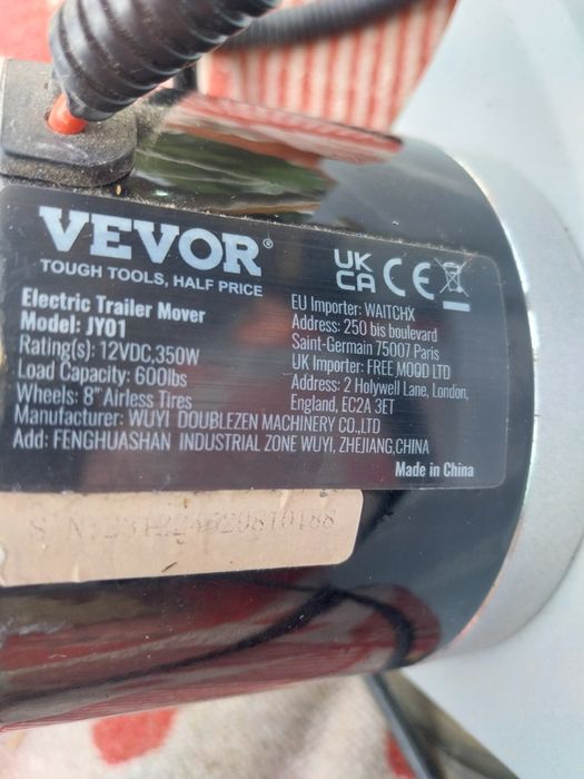 Vand mover rulota pentru roata protap