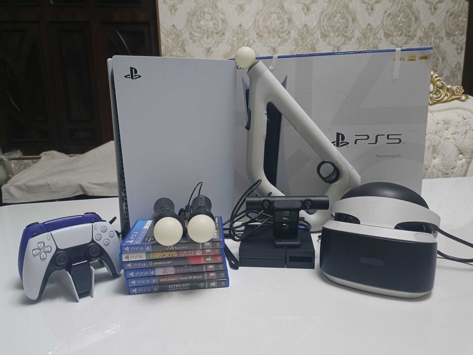 Play station 5 1tb + diskovod