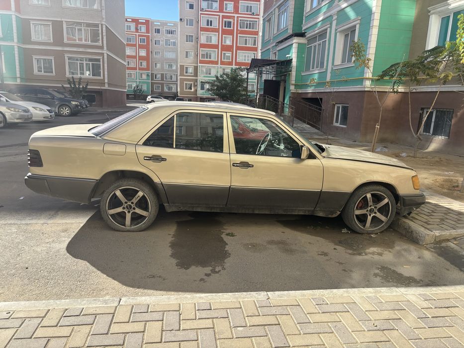 мерседес 124 мотор от лексус 2JZ обиом 3