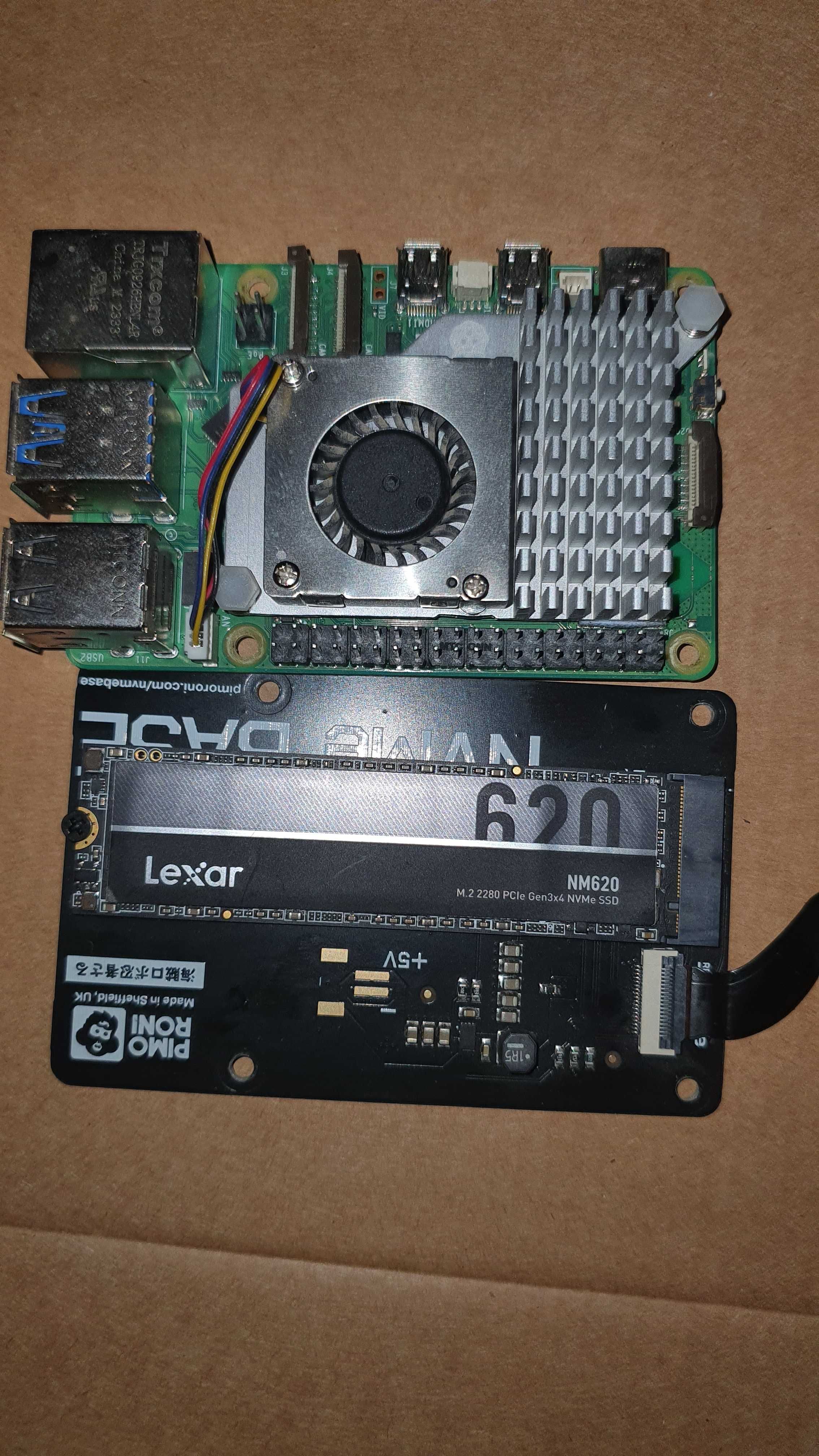 Raspberry Pi 5 4GB + SSD + extras